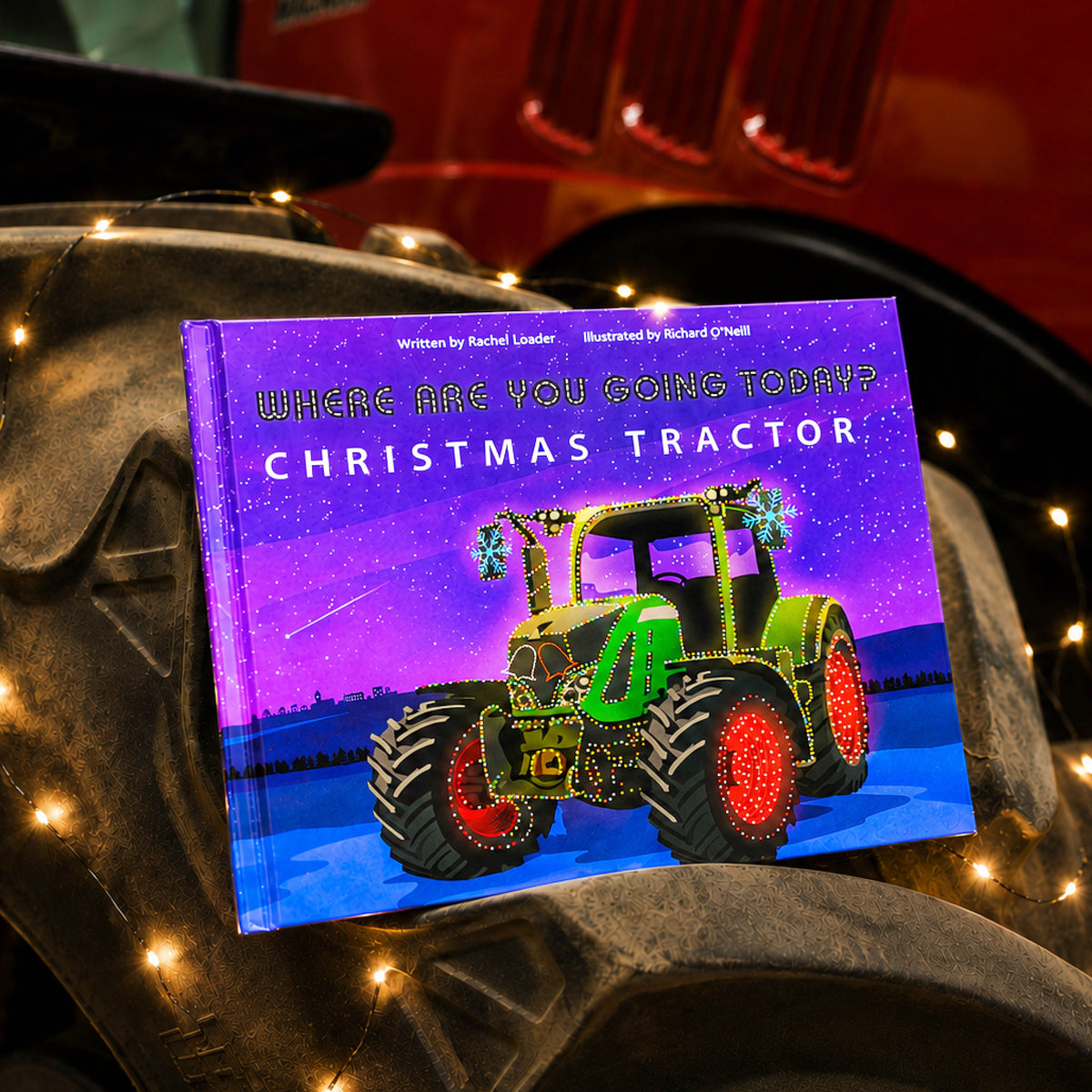 Christmas Tractor Set