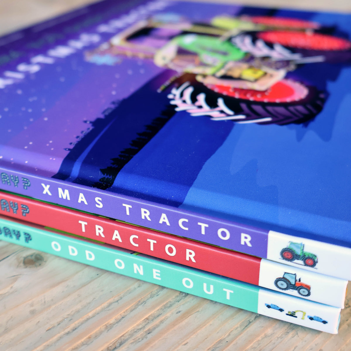 Christmas Tractor Set