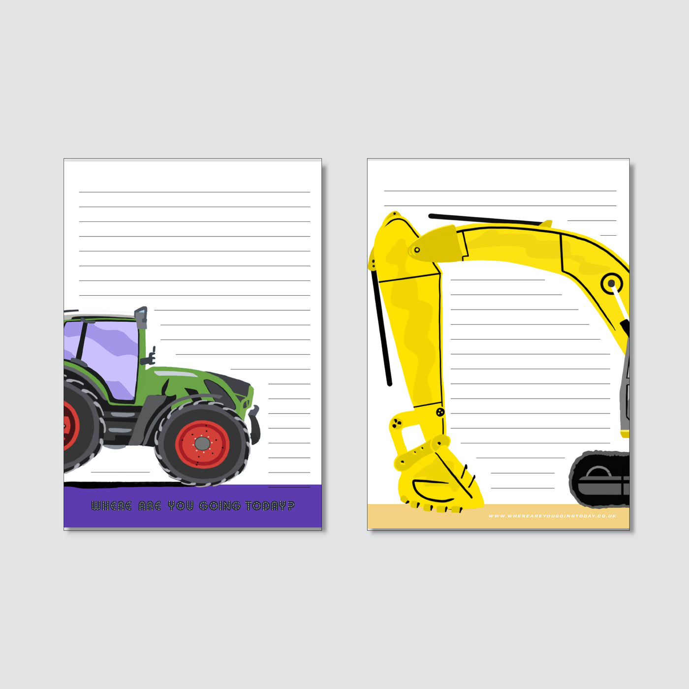 Favourites notepads