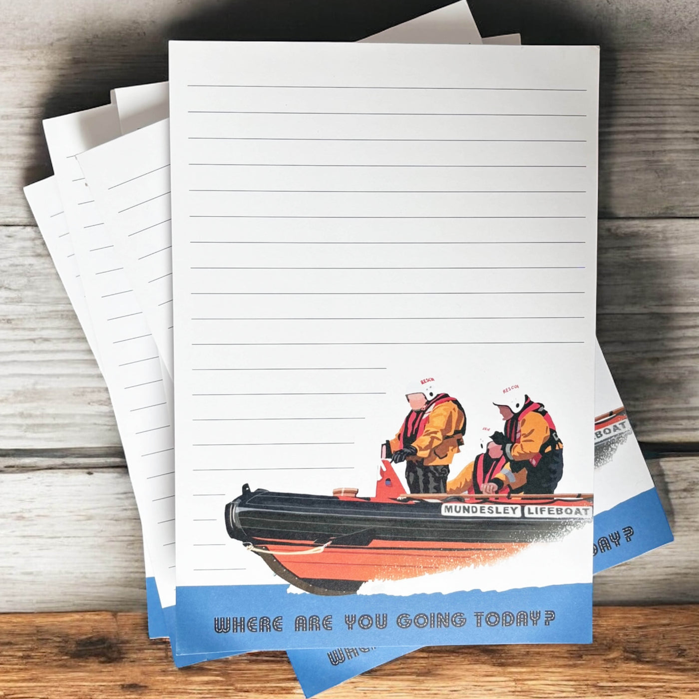 Lifeboat notepad (A5)