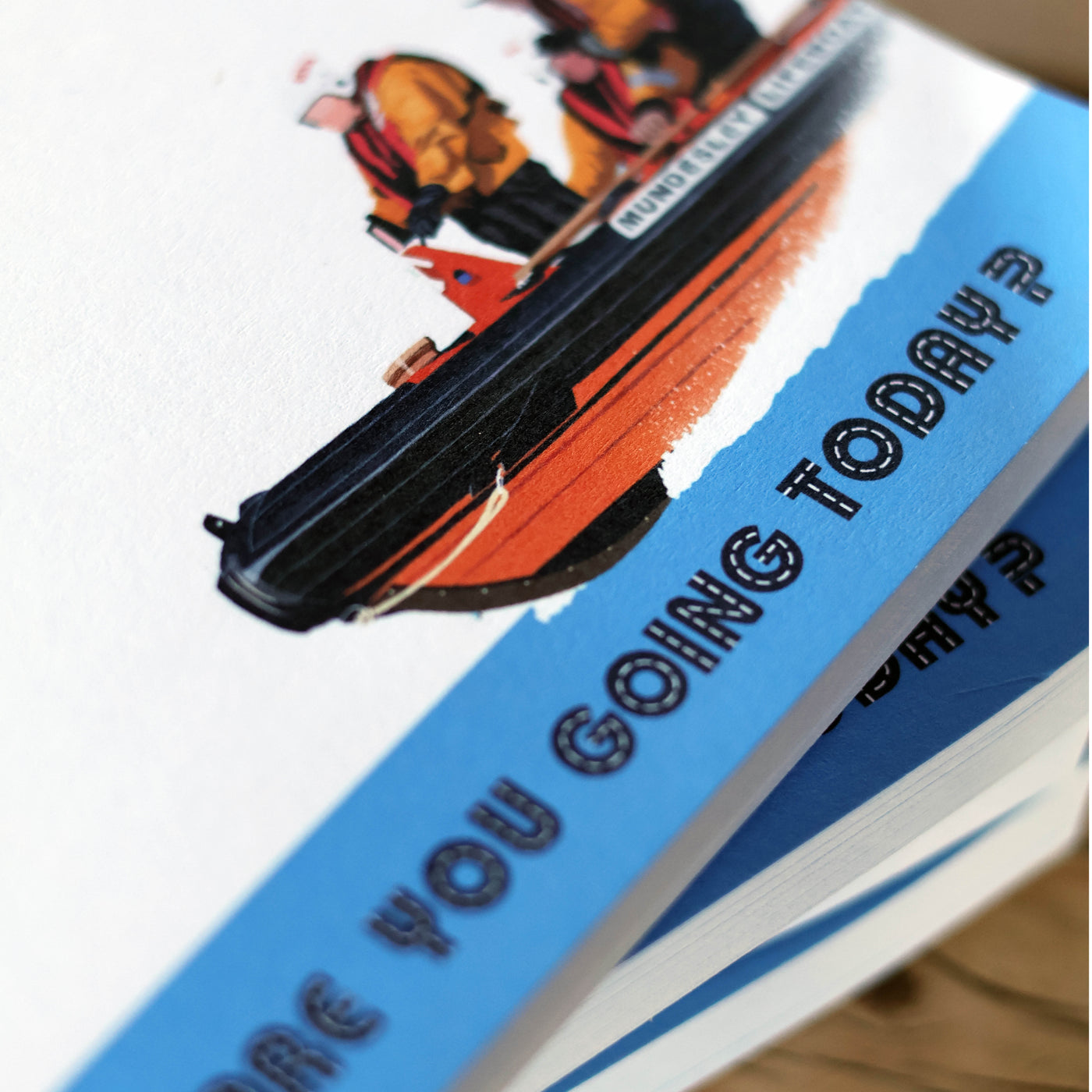 Lifeboat notepad (A6)