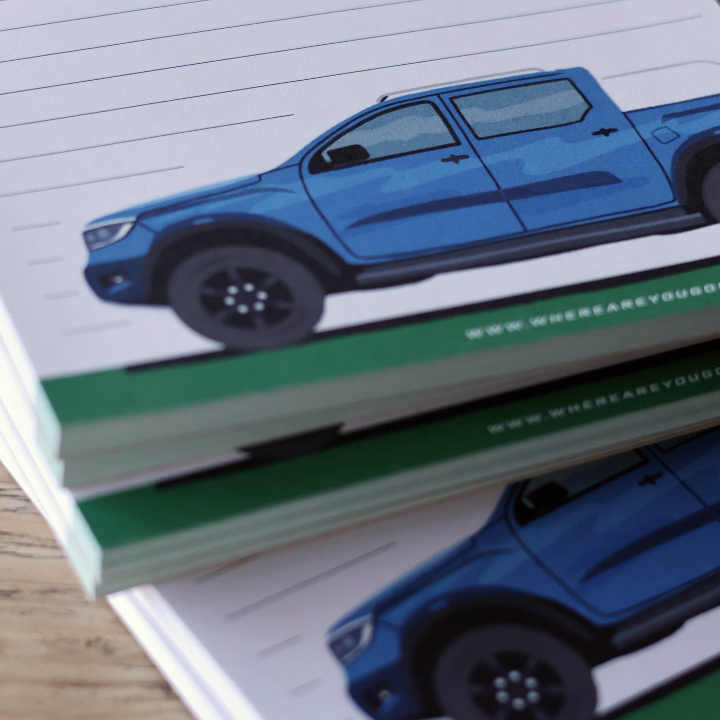 Pick-up notepad