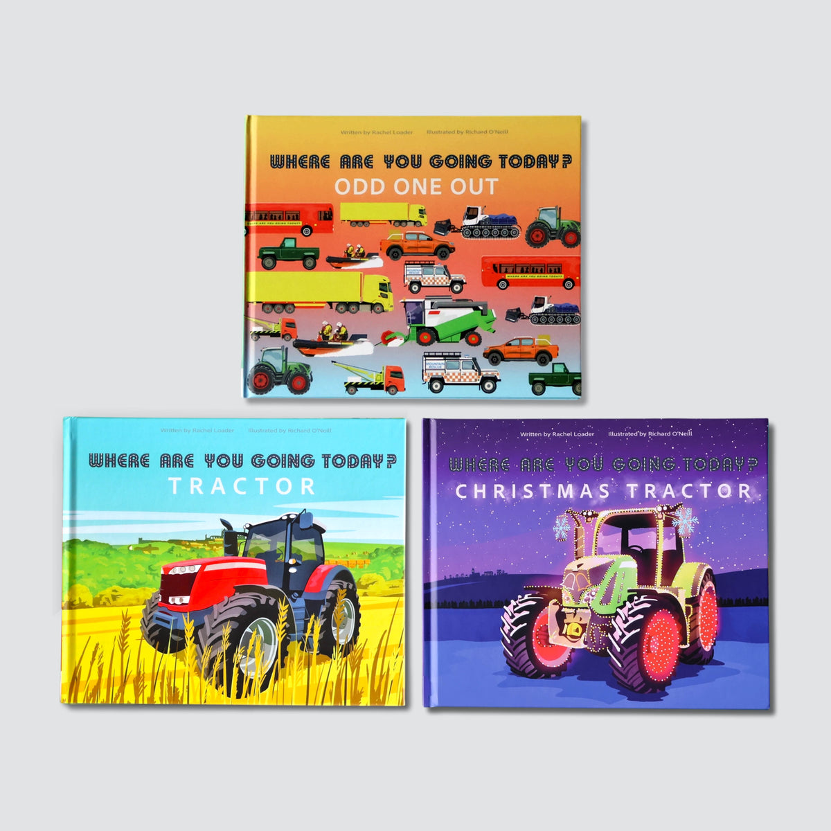 Christmas Tractor Set
